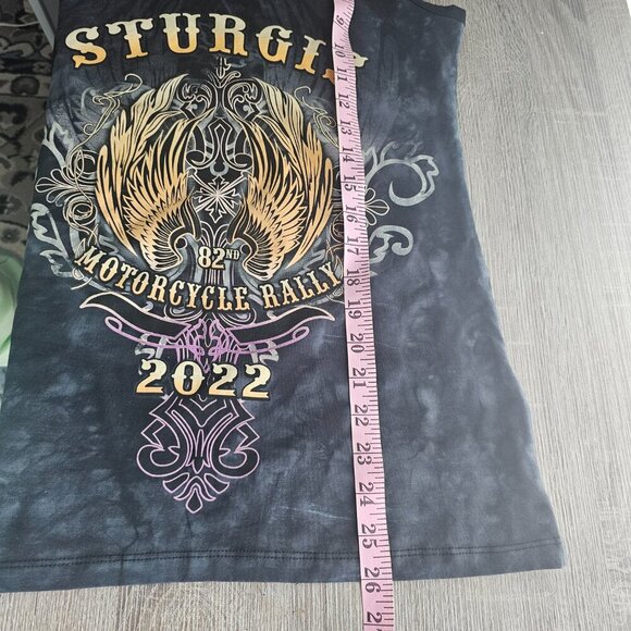 Sturgis 82nd Annual Motorcycle Rally 2022 Women's Tank Top, Size M - Picture 3 of 6